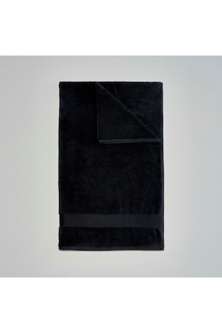 Linens Premium Pamuk 85x150 Cm Banyo Havlusu Siyah