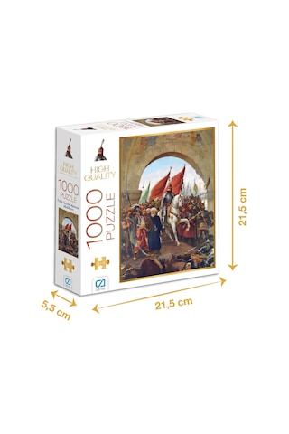 Ca Games 1000 Parça Fatih Sultan Mehmet Puzzle 7077