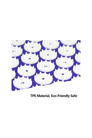 Padalink "taşınabilir Masaj Matı: Hafif, Katlanabilir Ve Yıkanabilir Akupunktur Yoga Pedi 68x42cm " Çok Renkli