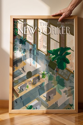 The New Yorker Çerçeveli Tablo September 28 2020 - Ofis Tablosu