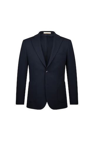 Hatemoğlu Lacivert Slim Fit Mono Yaka Takım Elbise