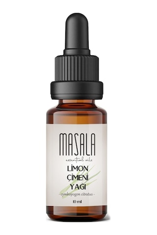 Masala Limonçimeni Yağı 10 ML - (Lemongrass Essential Oil) Limon Otu