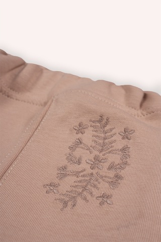 Kız Bebek Beli Lastikli Gül Pantolon 14702460
