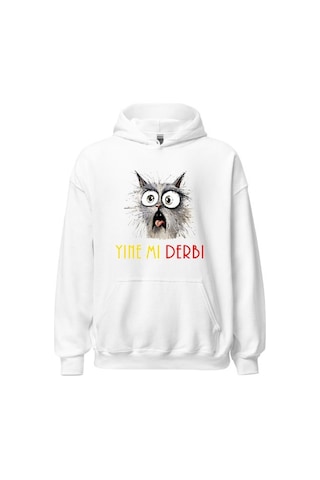 Göztepe Kapşonlu Sweatshirt - Yine Mi Derbi 001