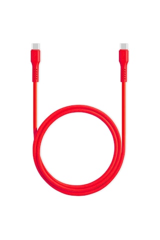 Ttec Usb-c - Usb-c 120cm Usb-c - Usb-c 60w Pd/qc Hızlı Şarj/data Kablosu Kırmızı - 2dk59nk