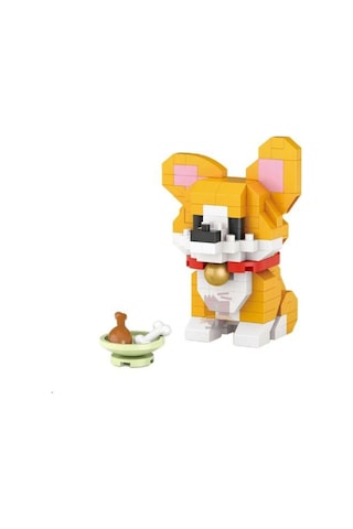 8605 Mikro Blok Çanta Corgi Köpek