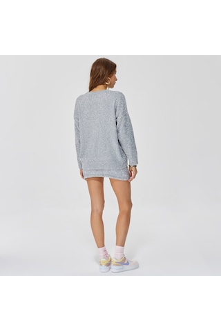 Ace Nayman Eliza Knitted Gri Kazak