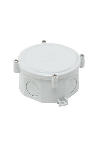 METE ENERJİ 40200605 Q80X45 Termoplastik Buat Vidalı Kapak Gri