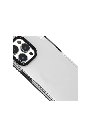 Apple Uyumlu iPhone 15 Pro Max Kılıf Pürüzsüz Düz Arka Yüzey Youngkit Crystal Color Serisi Kapak