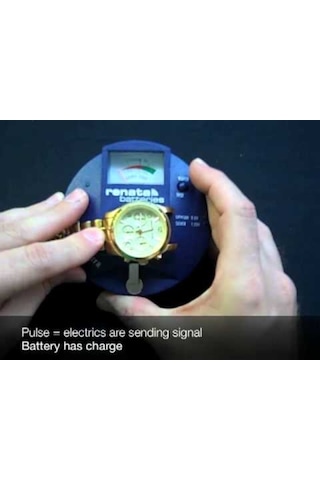 Renata Bwt-94 Saat Pil-Makine Test Kontrol Cihazı