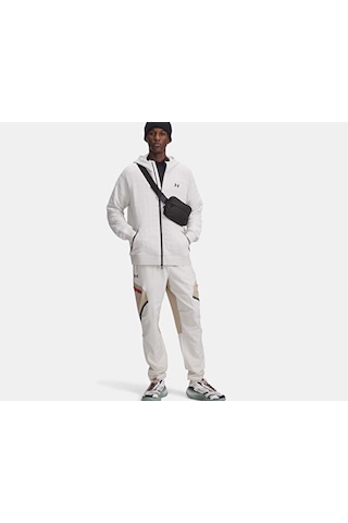 Under Armour Ua Unstoppable Cargo Pant Erkek Günlük Kargo Eşofman Altı 1390256-110 Beyaz Beyaz