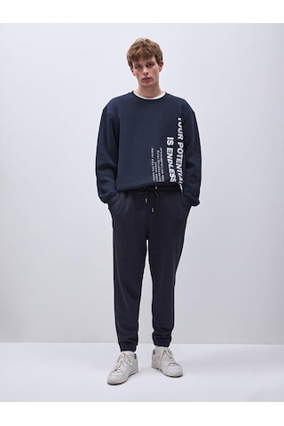 Ltb Sehomo Erkek Düz Jogger Eşofman 301 Lacivert