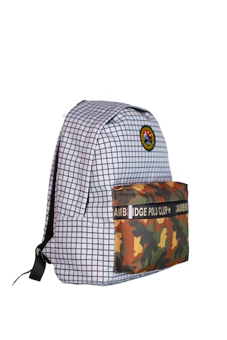 Kamuflaj İki Bölmelli Unisex Okul Çantası