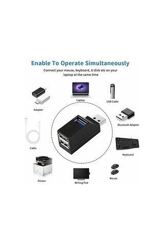 Hub 3 Port Usb 3.0 Ve Usb 2.0 Çoklayıcı Switch 4422