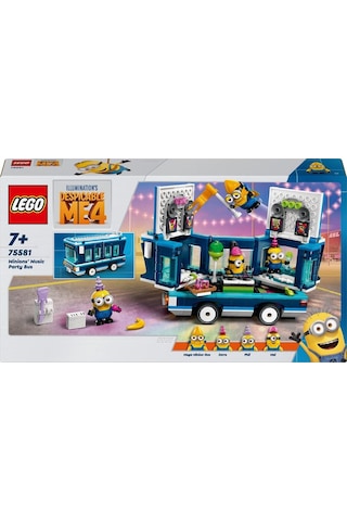 LEGO Minyonların Müzikli Parti Otobüsü 75581