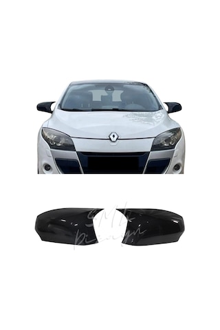 Renault Megane 3 2008-2016 Batman-Yarasa Ayna Kapağı (Plastik)