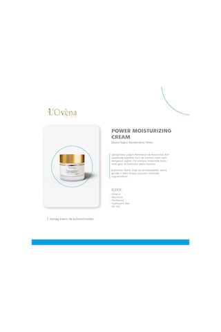 Lovena De Paris Power Moisturizing Cream 50 ML