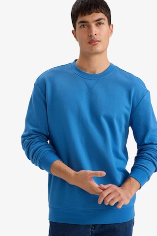 Defacto %100 Pamuk Basic Sweatshirt E8339ax26spbe410 Mavi-be410
