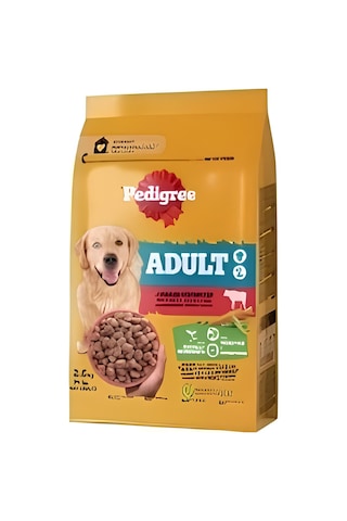 Pedigree Sığır Etli ve Sebzeli Yetişkin Kedi Maması 2600 G