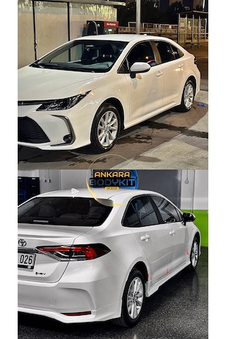 Corolla Ön Arka Tampon Eki Ve Marşpiyel Boyasız Plastik