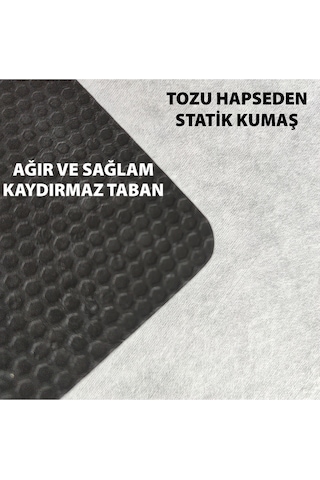 Evaşk Kapı Önü Paspası Vinil Kaymaz Tabanlı 45 X 70 Evaşkdm12073