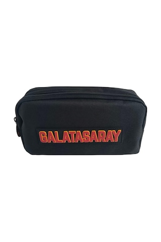 Galatasaray Rubber Siyah Kalem Çantası, Kalem Kutusu, Kalemlik 25521 Çok Renkli