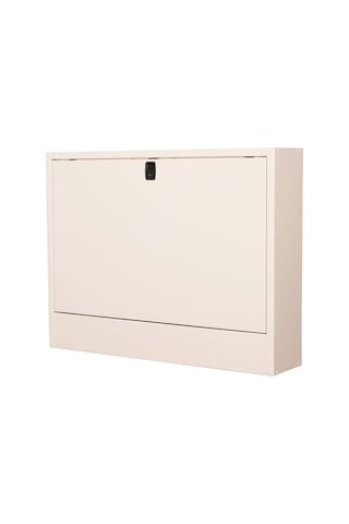 Alfafonet Ziglat 500 Duvar Tipi Laptop Dolabı 700x150x500 Mm Mat Beyaz 70 Kg Taşıma Kapasiteli Kilitli Metal Dolap