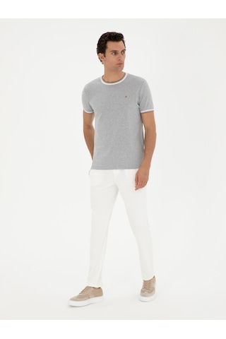 Cacharel Beyaz Slim Fit Eşofman Altı