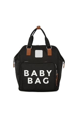 Bagmori Baby Bag Baskılı Cepli Anne Bebek Bakım Sırt Çantası