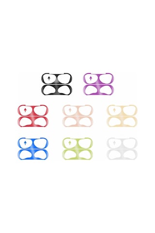 Htstore Zore Apple Uyumlu AirPods 3. Nesil Kir Önleyici Sticker Siyah