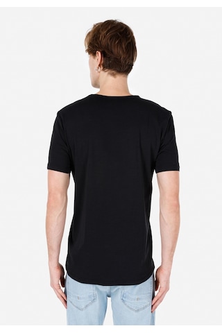 Colin's Colins Regular Fit V Yaka Düz Erkek Siyah Kısa Kol Tişört Cl1058584 Q1.v1 Blk Siyah