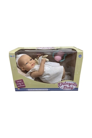 40 Cm Dilayba Baby Aksesuarlı Gerçek Yüzlü Et Bebek 9992