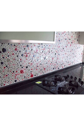 Mutfak, Banyo, Sauna, Spa, Havuz ve Tüm yüzeyler için Cam Mozaik.