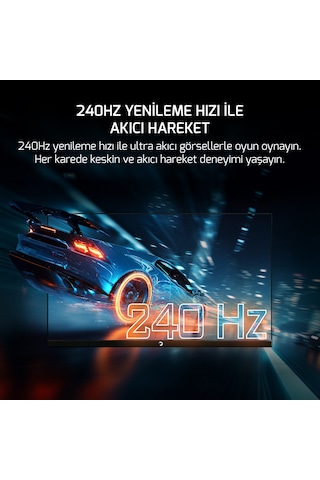 Gamepower Sonic V40 27 240hz 0.5ms Fast Ips Fhd Rgb Gaming Cece5gmp0094