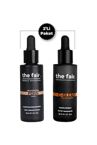 The Fair. Pdrn Somon Dna Serum 30 Ml Cilt Serumu Ve The Fair. C Gleam 30 Ml Cilt Serumu