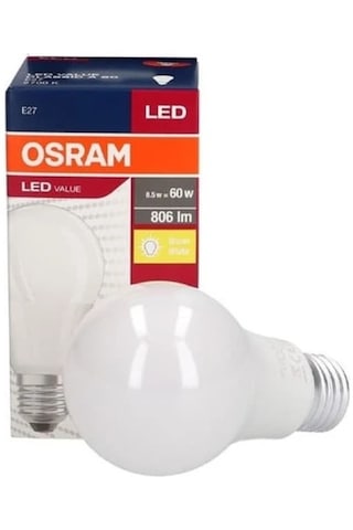 Osram Led Star 8.5w 2700k 806lm E27 Duy Sarı Işık Lamba