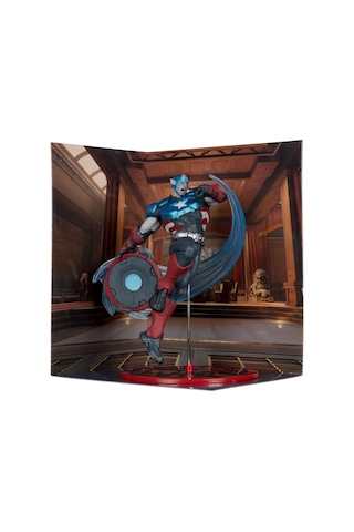 Mcfarlane Toys- Marvel Rivals Captain America 1:10 Scale Collectible