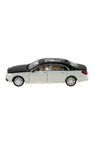 1:24 Ölçek Die-cast Model Metal Araba Süper Sedan Siyah Işıklı