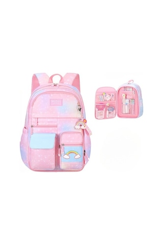 Sevimli Ilkokul Sırt Çantası Pembe Fp0yxy Pembe
