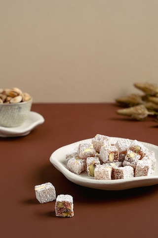 Glutensiz Çifte Kavrulmuş Antep Fıstıklı Duble Lokum 900 Gram