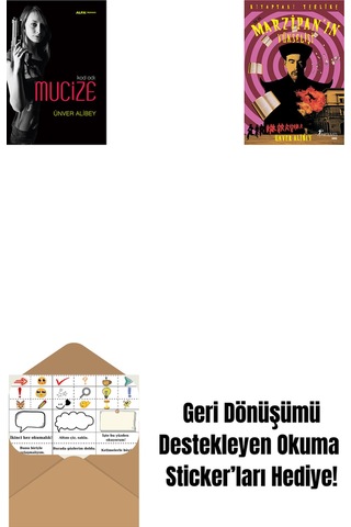 Kod Adı: Mucize + Marzipan'ın Yükselişi + Okuma Sticker'ları