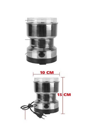 4 Bıçaklı Elektrikli Öğütücü Blender Kahve Fındık Baharat Tahıl Biber Değirmeni Renkli