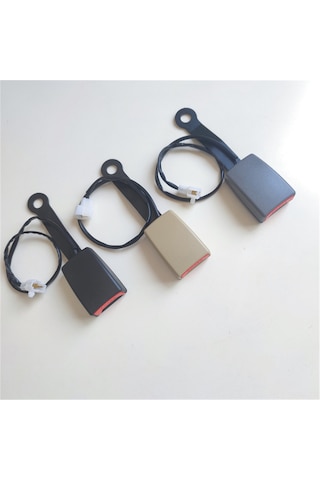 Suofeng 17,5 Cm Otomobil Emniyet Kemer Kilitli Soketi - Kamyon, Otobüs İçin Evrensel Taban - 2-2,2 Cm Genişliğinde Çıkrak Uyumlu - Gri