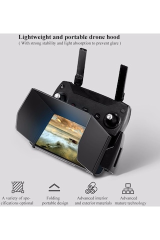 Djı Mavic Pro Uzaktan Kumanda İçin Katlanabilir Telefon Güneş Koruma L121