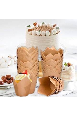 Suntek 120 Parça Cupcake Gömlekleri Parti Etkinlikleri