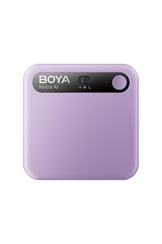 Boya Notra Aı Destekli Ses Kaydedici Ve Not Tutma Cihazı - Purple