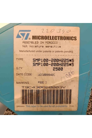 Smp100-200h225 Stmicroelectronics Modül 3 Adet