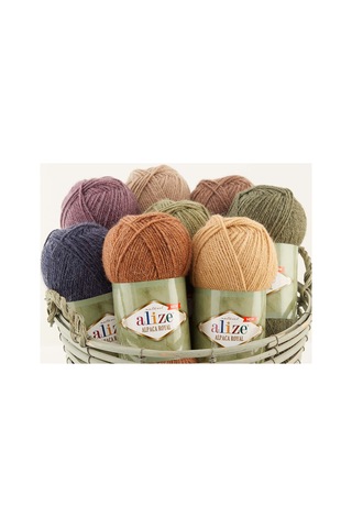 Alpaca Royal New El Örgü Ipi No.203 -100gr -%30 Yün %15 Alpaca