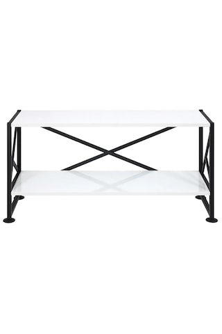 Tv Ünitesi Tv Sehpası Beyaz 100x30 Yükseklik 100 Cm