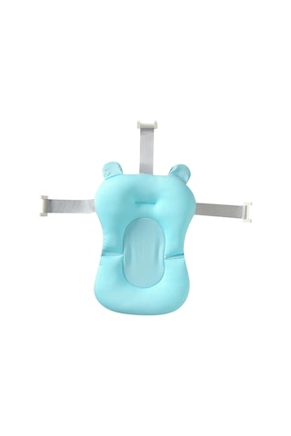 Konesam Yeni Doğan Bebekler İçin Mavi Kuru Havalı Yıkanma Yastığı - 0-12 Ay, Vücuda Uyumlu, Omuz Ve Bel Desteği, Tüm Banyo Kovalarına Uygun